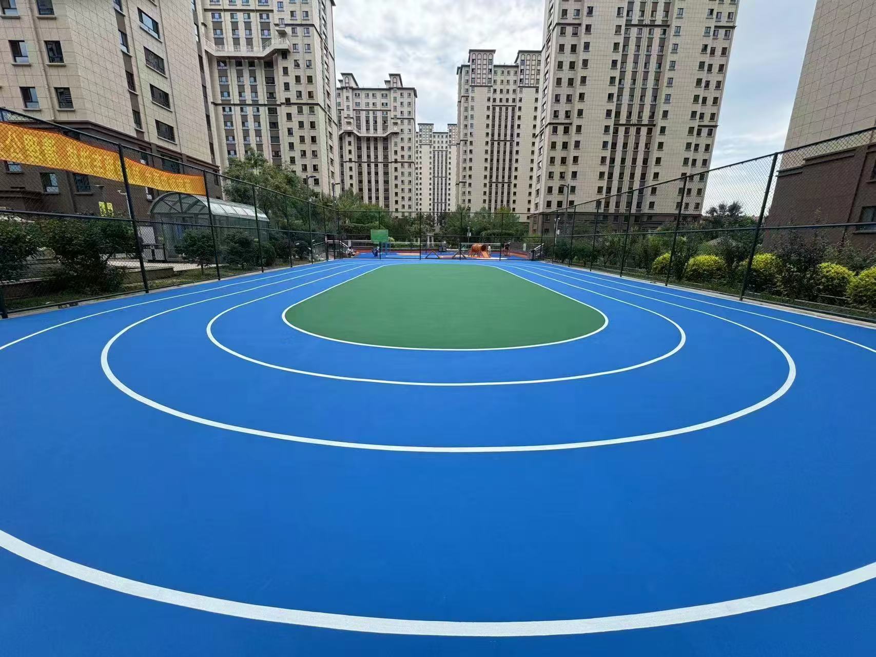 廊坊市学校塑胶跑道EPDM地面 - 厂家