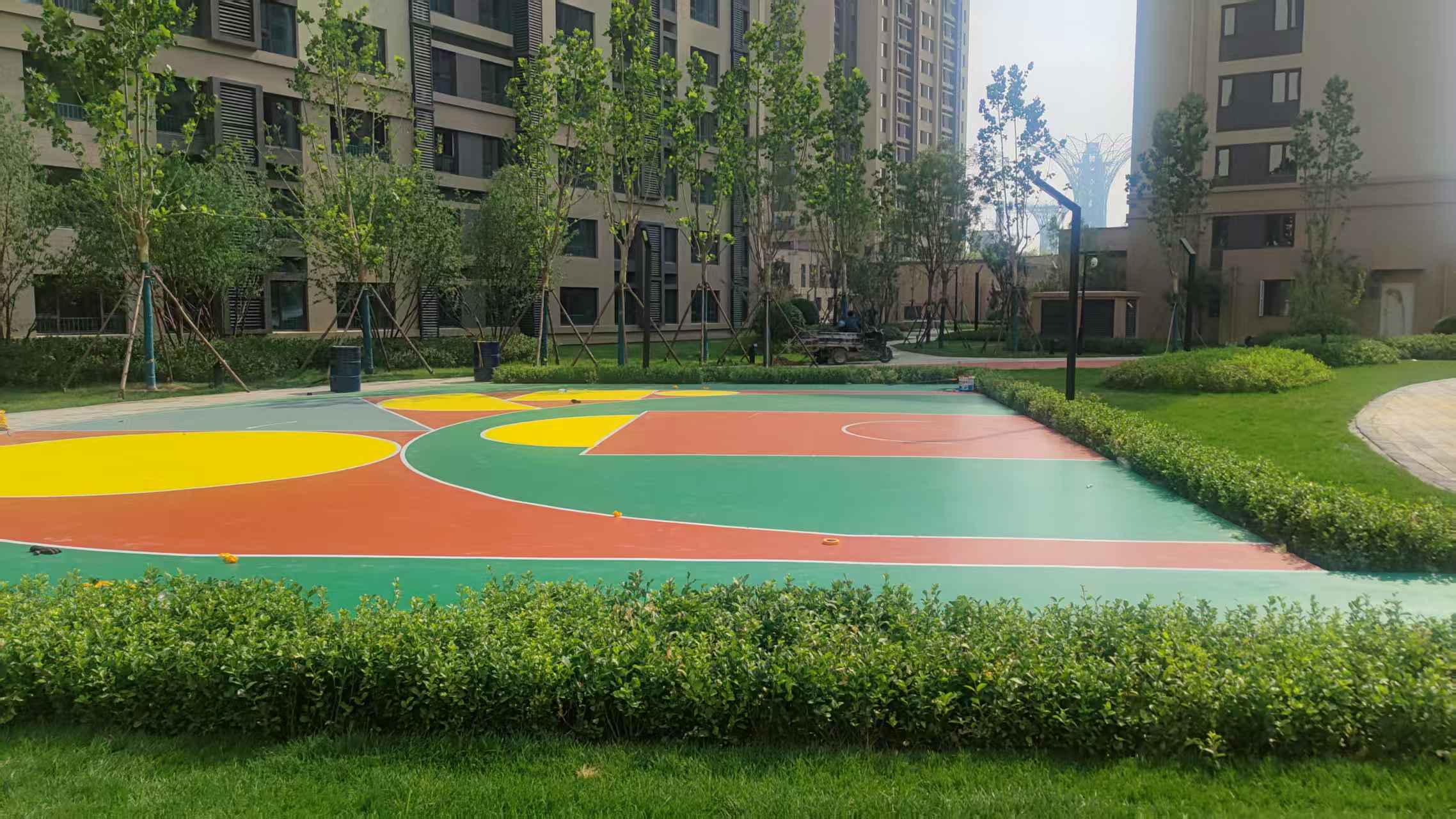 廊坊市EPDM地面塑胶地面 - 方案